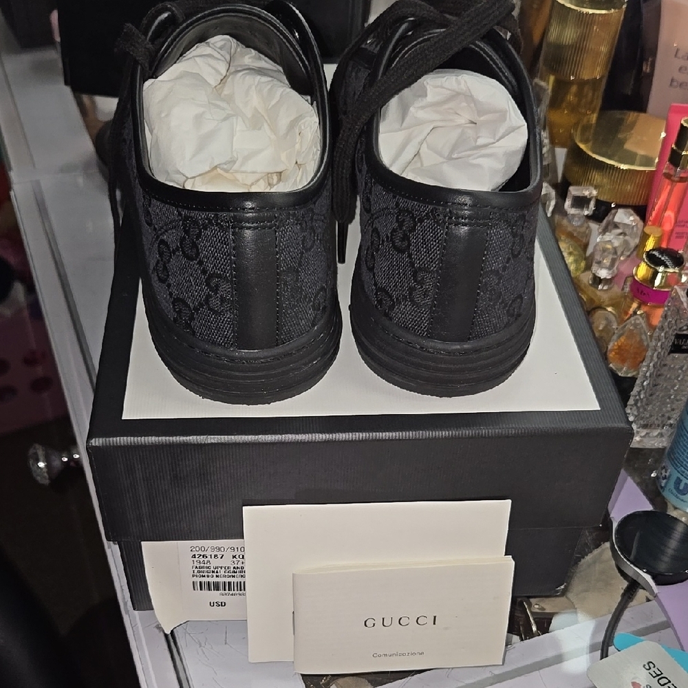 Gucci Women's Black Sneakers - Picture 3 of 5